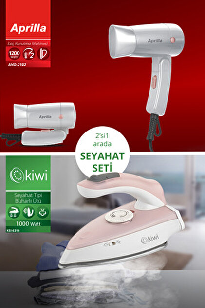 Kiwi KATS-12 2'si 1 Arada Seyahat Seti - Fiyatı, Yorumları