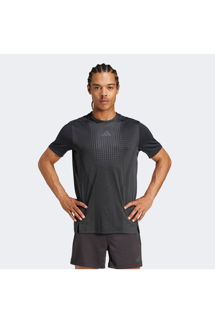 Airchill Erkek Siyah Antrenman T-Shirt