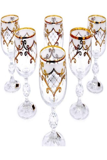 Wine Glass Set – 6 Pieces, 190 ml Each