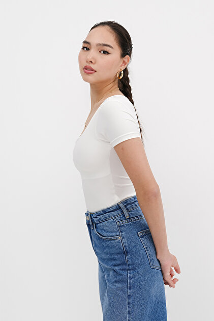 Addax Kısa Kollu Bodysuit Z2034 - Fiyatı, Yorumları