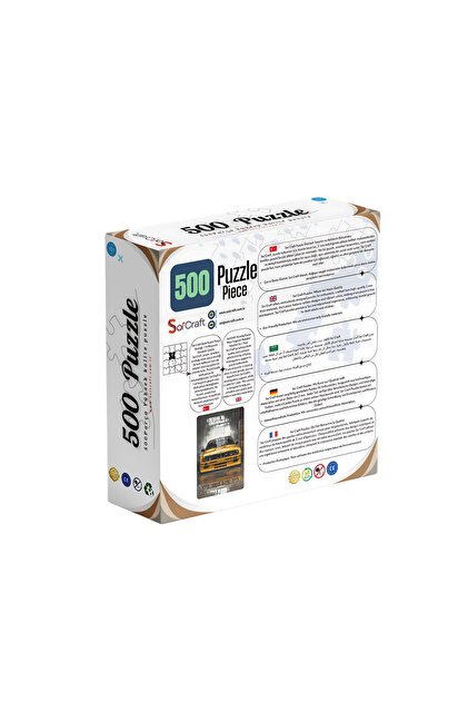 Soi Craft 500 Parça Puzzle Sarı Spor Araba - Fiyatı, Yorumları