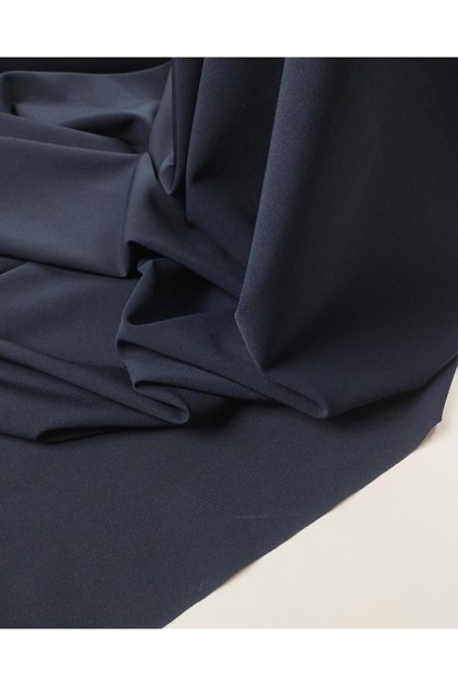 Crepe in Navy Blue Width: 140
