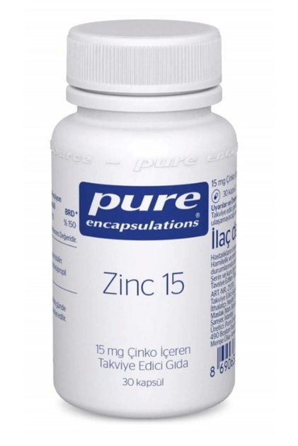Zinc 15 Mg 30 Kapsül