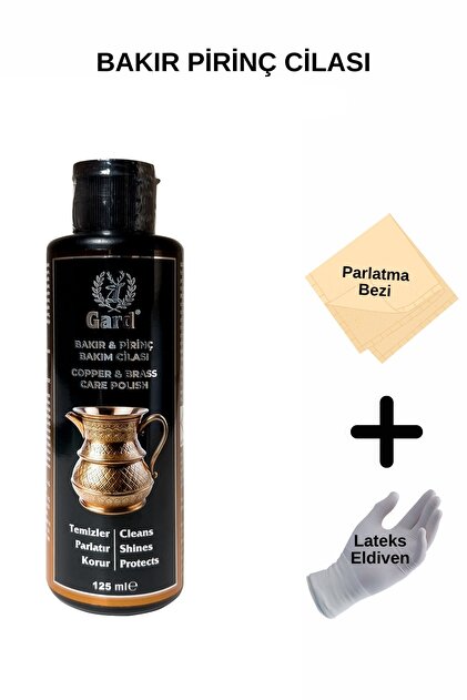 Gard Bakır Pirinç Krom Alüminyum Cilası 125 ml - Fiyatı, Yorumları