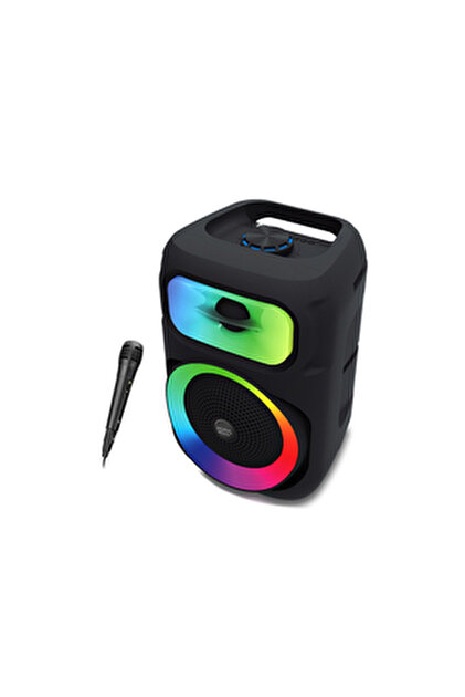 VOREX Platoon PL-4340 / 8 İnç Bluetooth Hoparlör 25W RGB USB Flash
