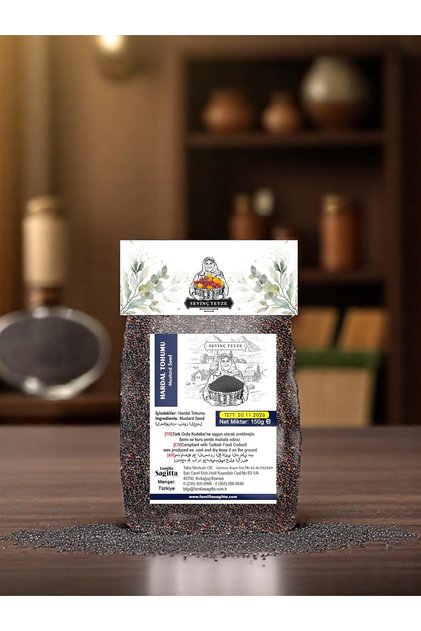 Sevinç Teyze Siyah Hardal Tohumu / Mustard Seed 150g