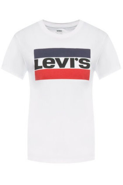 Tricou alb pentru femei The Perfect Tee Tr Sportswear - 17369-1313