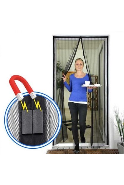 Plasă de țânțari Magic Mesh cu închidere magnetică