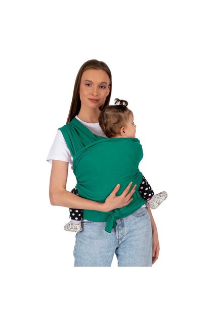 Wrap elastic cu suport lombar verde SeviBebe