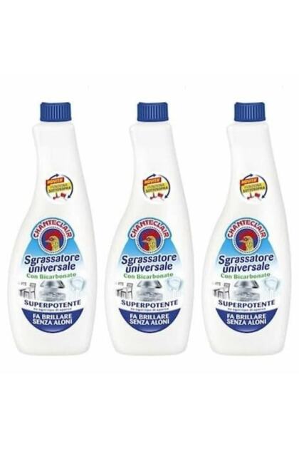 Pachet 3 x Rezerva Degresant Universal cu Bicarbonat, Soluție Degresantă 600 ml