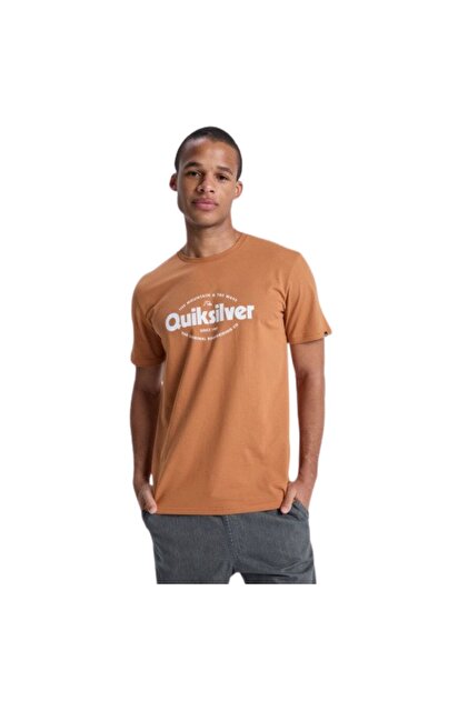 Quiksilver Ev Shape All Day Erkek Kırmızı Tişört ERKEK T-SHIRT