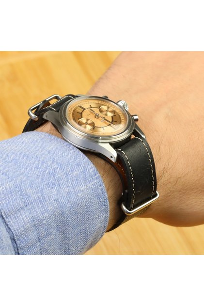 20 mm Nato Kordon / Nato Deri Kordon / Nato Kayış / Nato Deri KAyış