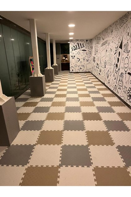 tatami 13mm 50x50 eşit 3 renk 16 adet fiyatıdır 1.sınıf a kalite