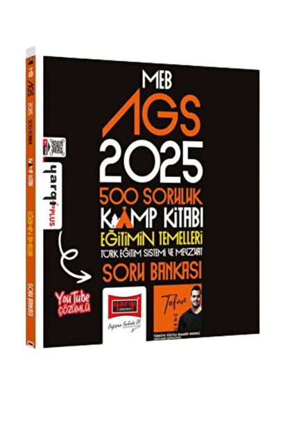 Yargı Yayınları 2025 MEB-AGS Eğitimin Temelleri 500 Soruluk Kamp