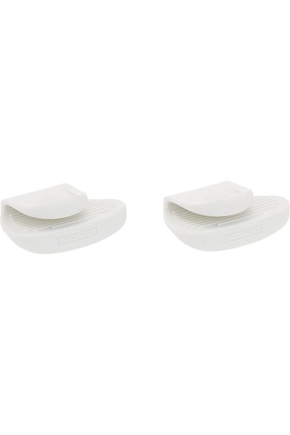Silicone Grips Set of 2, White (Pot Handle Covers)