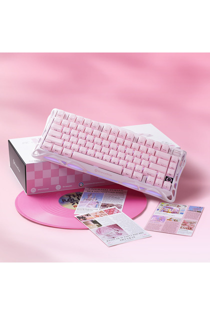 Gravastar Mercury K1+M1 Pro Kablosuz RGB Işıklı Mekanik Q Gaming