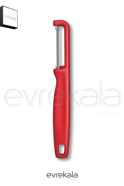 Yeni Evrekala Soyacak Victorinox New Peeler -Yetkili Evrekala- Çift Kenarlı Testere Tırtıklı Soyucu