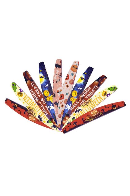 Set de 10 pile de unghii Half Moon, granulație 180 / 240 - SensoPRO Milano