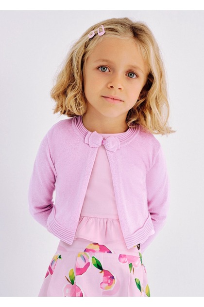 Girl's Knitwear Cardigan Pink 321