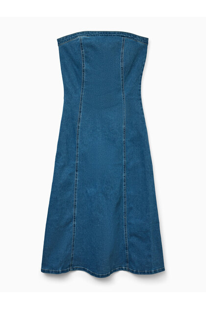 Rochie de damă din denim 10328202 albastră