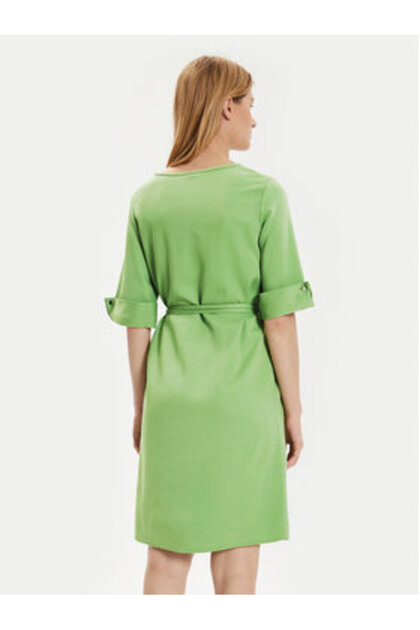 Boss Women's Casual dress green HUGO BOSS-50519434 DRIMIE1 10254746 01 358-  Trendyol