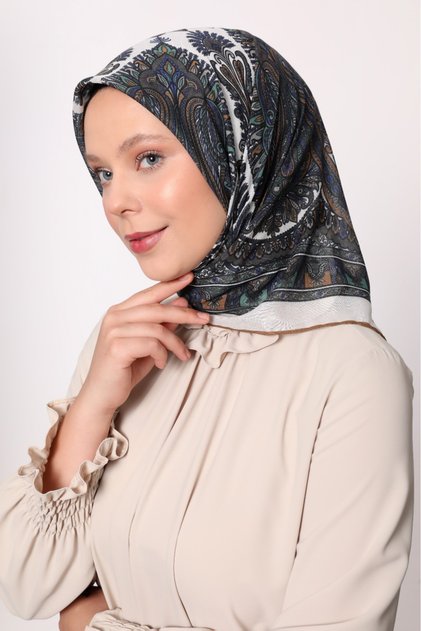 Ethnic Pattern Thin Cotton Sport Scarf