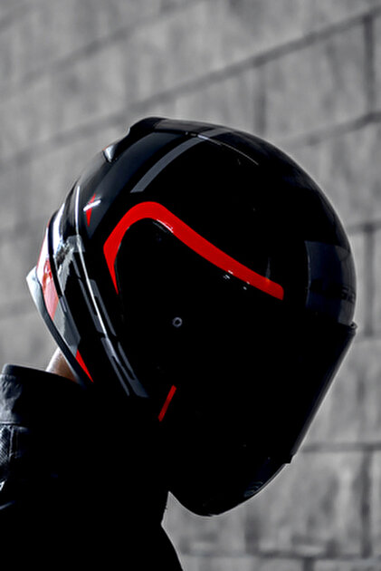 AGV K1 S KAPALI KASK VR46 SKY RACING TEAM SİYAH-KIRMIZI - Fiyatı