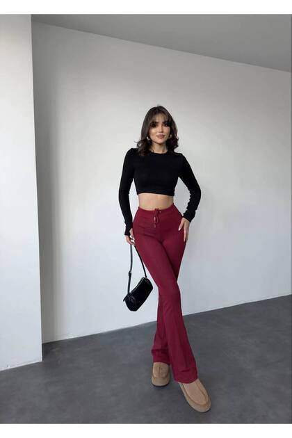 Çimalı Flared Leggings Trousers Equivalent