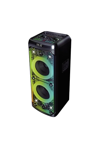 ACL ACS-5 100W gücünde RGB ışıklı Karaoke Mikrofonlu Taşınabilir