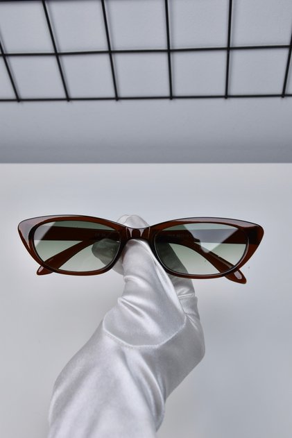 50-19-142 Ekartman Unisex Women Men Uv400 Protected Bone Cat Eye Sunglasses