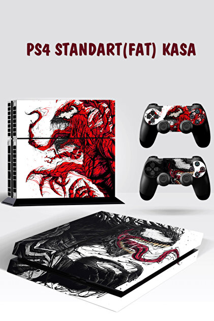 KT Decor Zehirli Öfke Playstation 4 Full Sticker Kaplama Seti