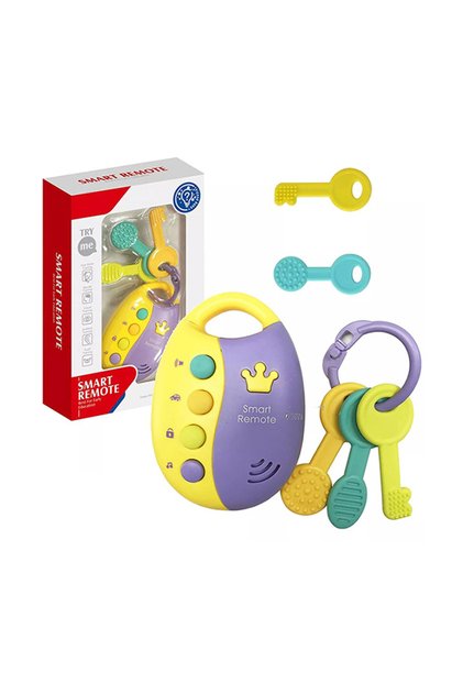 Musical Key Non-Toxic Early Development Learning Sounding Educational Toy For Kids 13.5x4.5x20.5cm