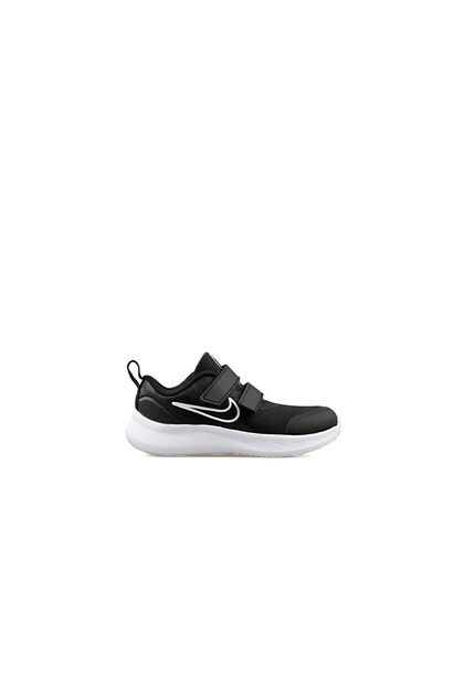 Star Runner 3 (Tdv) Kids Black Running Shoes - Da2778-003
