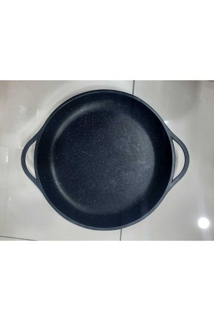 Lavonni Cast Iron Sheet Pan 36cm Sheet Roasting Pan Flatbread Pan Quality Cast Iron Pan