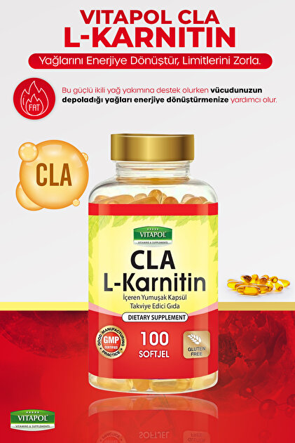 cla l carnitine fiyat Vitapol L-karnitin 100 Kapsül Cp Provides Joint Support