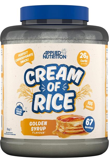 Cream Of Rice, Golden Syrup, 2 Kg | High Carbohydrate | Source Of Energy For Breakfast & Snacks