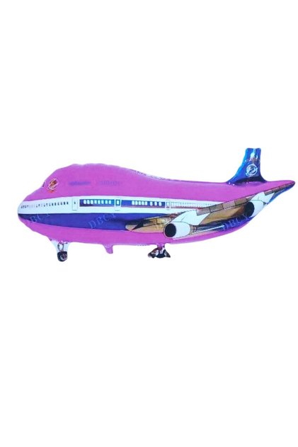 Helium balloon plane 12 pieces