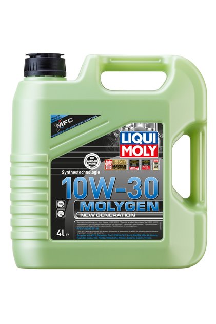 Molygen New Generation 10W-30 (4 Litre) Yeni Üretim Tarihli