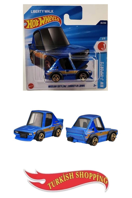 HOT WHEELS 2025 Case 1/64 Ölçek Nissan Skyline 2000Gt-R Lbwk