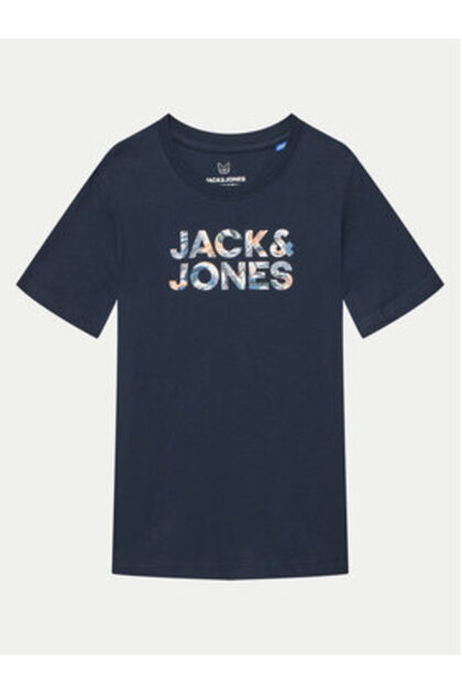Tricou pentru băieți Jack Jones Junior 12268854 Bleumarin