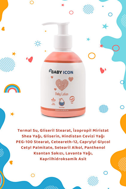 Baby İcon %100 Doğal Organik Vegan Nemlendirici Yüz Ve Vücut Bebek