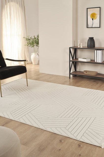Kaşmir Halı İskandinav Arne Salon Mutfak Halısı Yolluk
