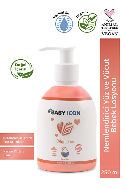 Baby İcon %100 Doğal Organik Vegan Nemlendirici Yüz Ve Vücut Bebek