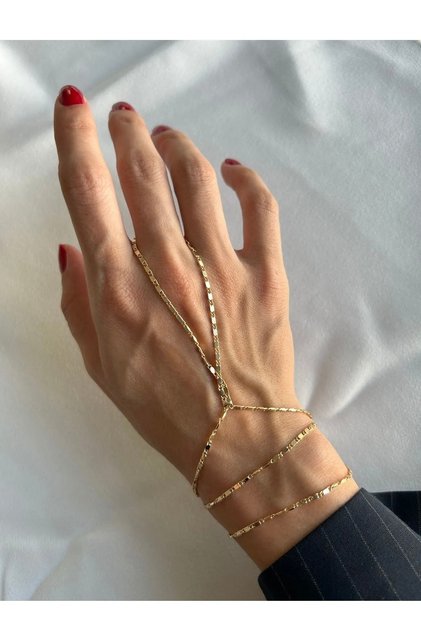 Gold Classic Model Chain Şahmeran
