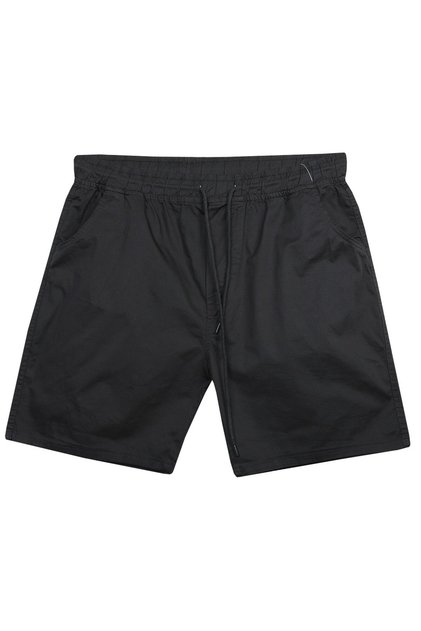 Lycra Plus Size Lace-Up Gabardine Shorts (Wide Comfortable Fit)