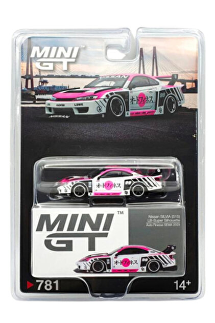 mini gt Lb-Silhouette Works Gt Nissan 35Gt-Rr Ver.2 Blue 1/64