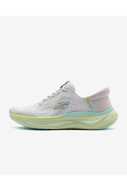 Skechers SKECH CLOUD-PERFECTLY PLUSH Kadın Açık Gri/Çok Renkli