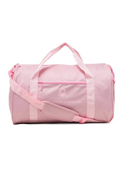 Pink Unisex Shoulder Strap Travel Hand Luggage Sports Bag 21070