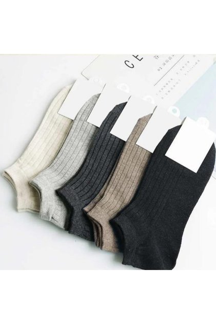 Economical Pack of 5 Derby Unisex Booties Socks Set