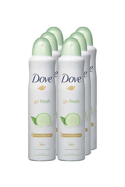 6-Piece Deodorant Antiperspirant Spray 150ml